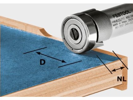Festool Lícovacia fréza HW/KLS D22/8-OFK