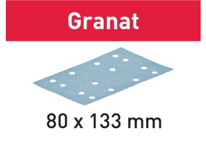 Festool Brúsny pruh STF 80x133 P60 GR/50 Granat