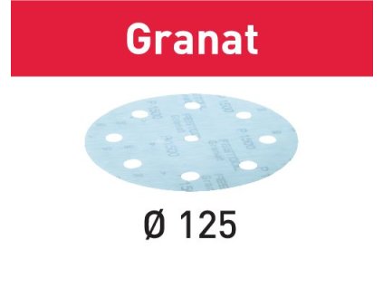 Festool Brúsny kotúč STF D125/8 P1000 GR/50 Granat