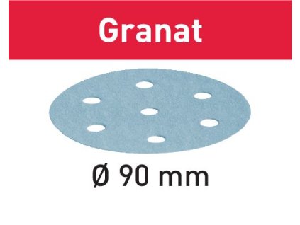 Festool Brúsny kotúč STF D90/6 P500 GR/100 Granat