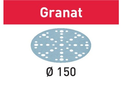 Festool Brúsny kotúč STF D150/48 P60 GR/10 Granat