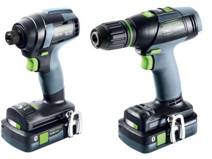 Festool Skrutkovací a vŕtacia sada TID 18 HPC 4,0 I-Set T18