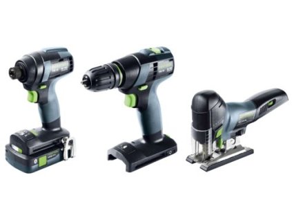 Festool Akumulátorová sada Combo na montážne práce TID 18/TXS 18/PSC 420/TB M 137