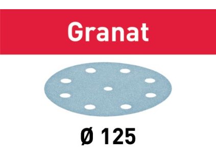 Festool Brúsny kotúč STF D125/8 P220 GR/10 Granat