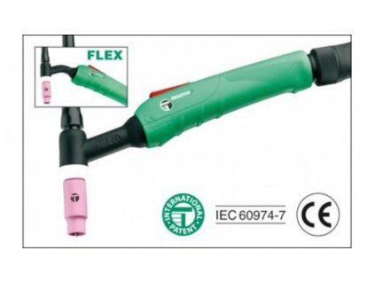 Zvárací horák ERGOTIG 17/4m Flex-ohybný krk