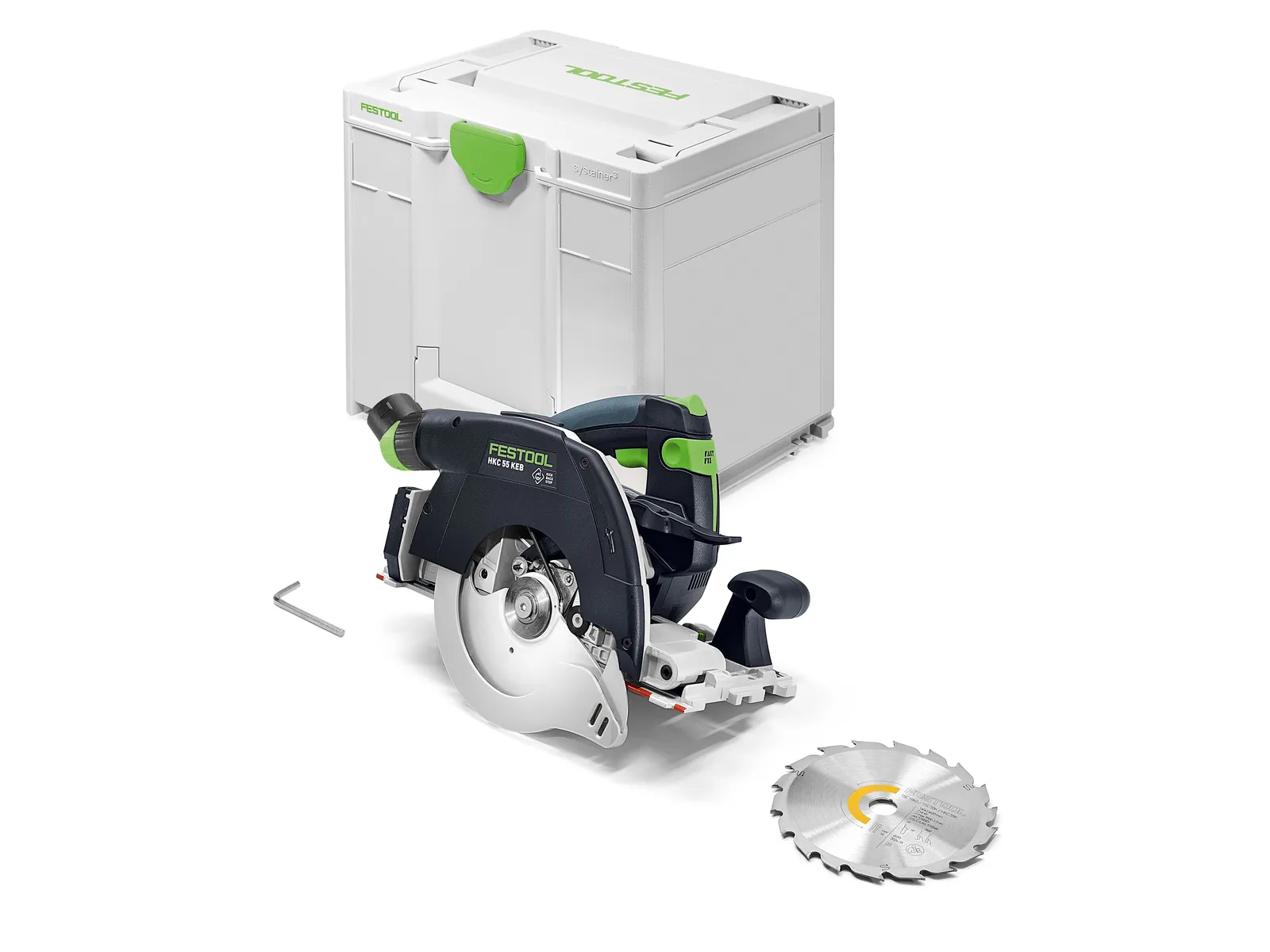 Festool Akumulátorová ručná kotúčová píla HKC 55 KEB-Basic