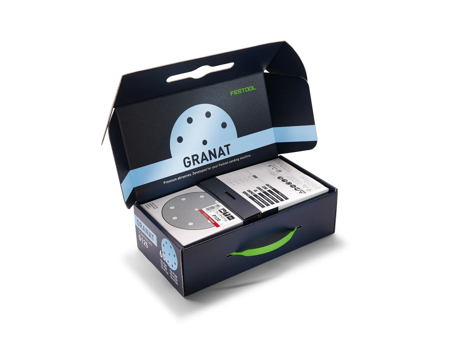 Festool Brúsivo Granat D125 GR-Set
