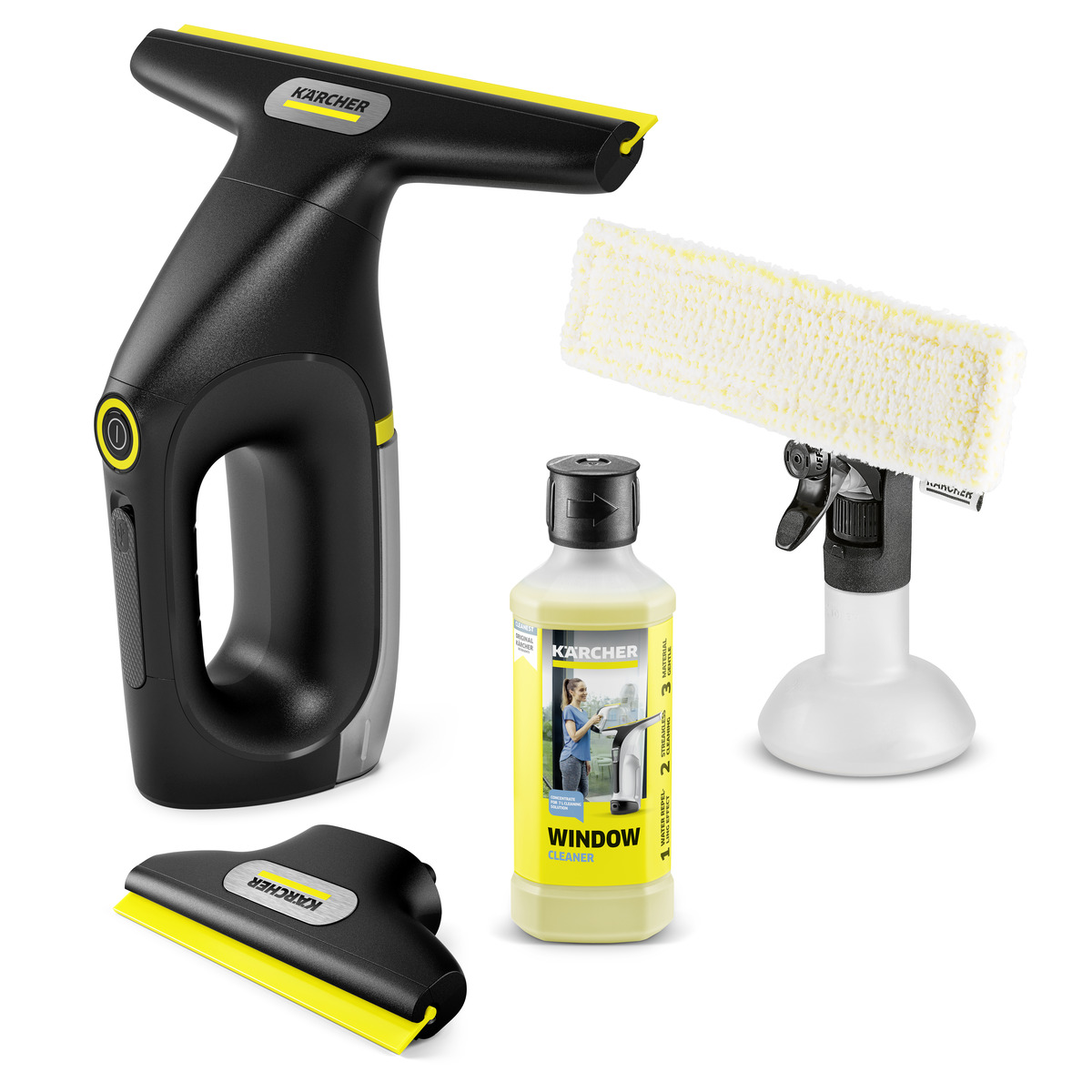 čistič okien KARCHER WV 2 Universal Precision+ Black