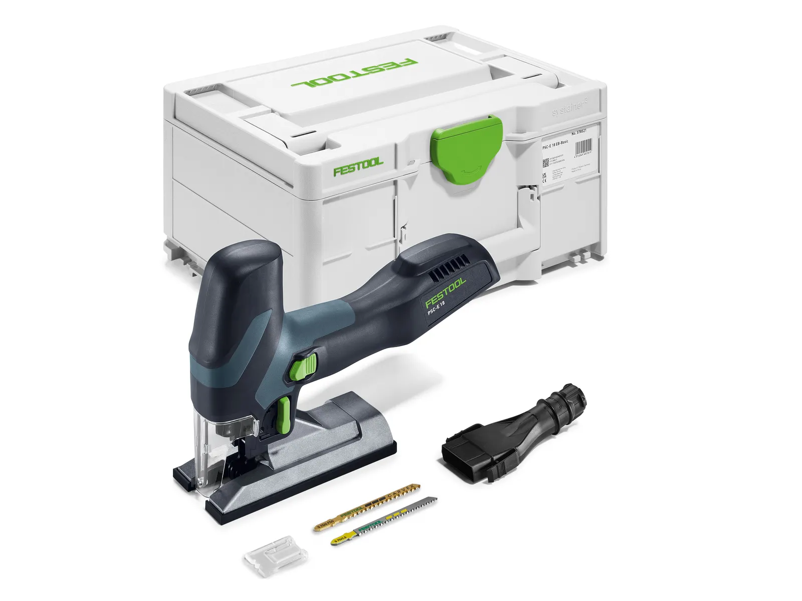 Festool Akumulátorová priamočiara píla PSC-E 18 EB-Basic