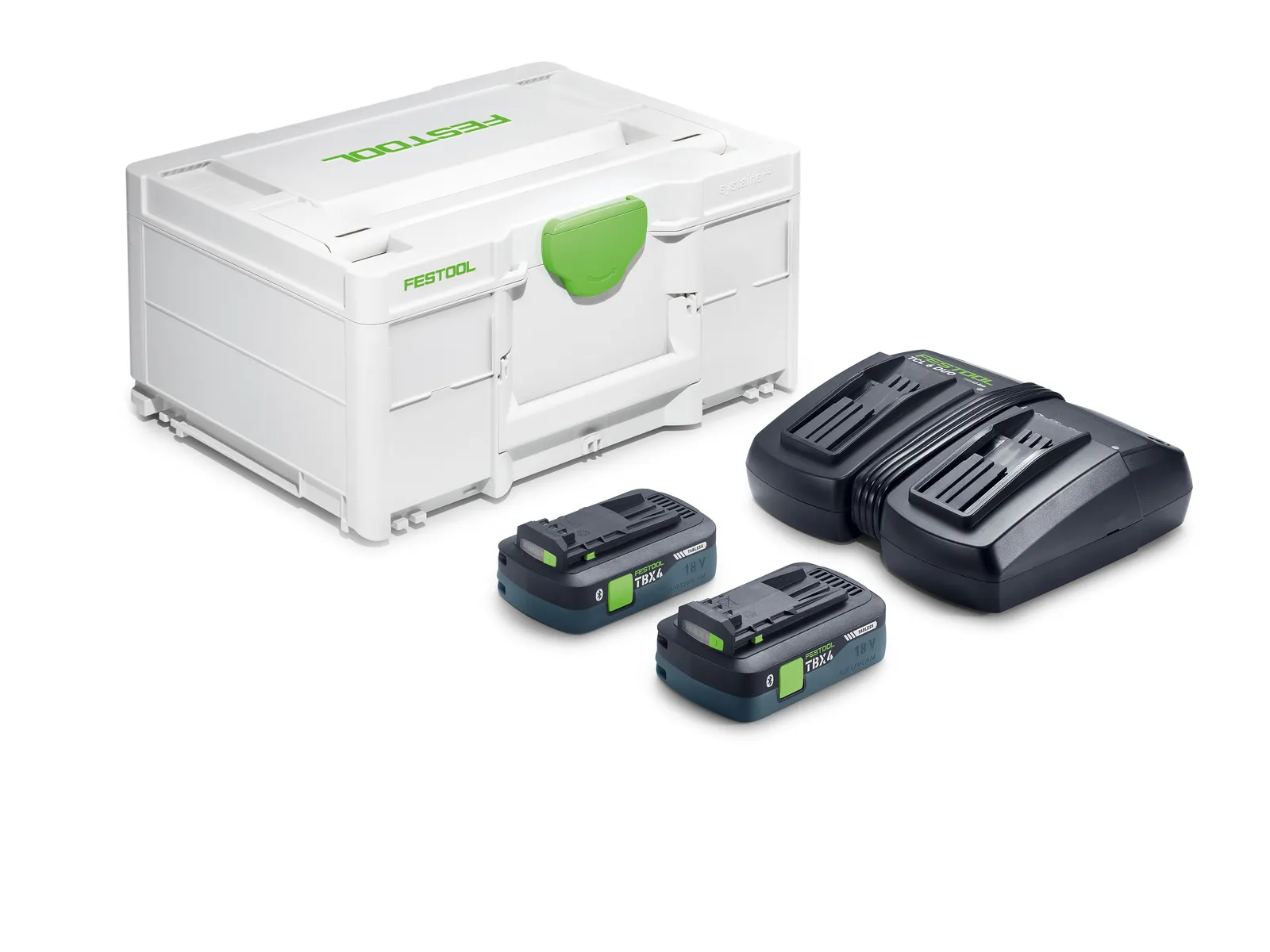 Festool Energetická súprava SYS 18V 2xTBX4/TCL6DUO