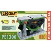 Elektrický hoblík Procraft PE1300 | PE1300  + 9 mm nôž odlamovací, plastový