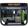 Dieselový elektrický generátor Procraft DP55 | DP55  + 9 mm nôž odlamovací, plastový