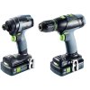 Skrutkovací a vŕtacia sada TID 18 HPC 4,0 I-Set T18 FESTOOL