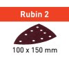 Brúsny list Rubin 2 STF DELTA/9 P80 RU2/50 FESTOOL