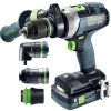 Akumulátorový príklepový vŕtací skrutkovač QUADRIVE TPC 18/4 5,0/4,0 I-Set/XL FESTOOL