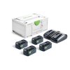 Energetická súprava SYS 18V 4x5,0/TCL 6 DUO FESTOOL