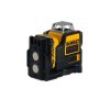 Laser samonivelačný 3x360 krížový červený 12/18V 1x10,8V DEWALT DCE089D1R