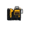 Laser samonivelačný 3x360 krížový červený 12/18V 1x10,8V DEWALT DCE089D1R
