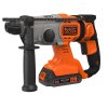 Kladivo kombinované vŕtacie a sekacie SDS-plus 18 V, 2 x 2,5 Ah Li-Ion Black and Decker BCD900E2K