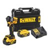 Uťahovač rázový 1/2" guľka 406Nm 18V XR 2x5,0Ah Tstak bezuhlíkový DEWALT DCF922P2T