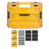 Sada Tough Case veľká - malé púzdro + držiak 7ks bitov 25mm + 7ks bitov 57mm DEWALT DT70804