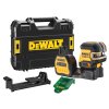 Laser krížový päťbodový zelený 7 lúčov 12/18V Tstak bez AKU DEWALT DCE825NG18