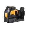 Laser samonivelačný krížový zelený 12/18V Tstak bez AKU DEWALT DCE088NG18