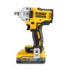 Uťahovač rázový 1/2" poist. krúžok 18V XR PowerStack 2x5,0Ah bezuhlíkový DEWALT