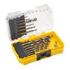 Sada vrtákov do kovu Black&Gold 19 dielna Promo balenie DEWALT DT70728POS