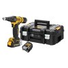 Nitovačka do 4,8mm 18V XR PowerStack 1x1,7Ah Tstak GFN kryt DEWALT DCF403E1GT