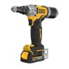 Nitovačka do 6,4mm 18V PowerStack 2x1,7Ah Tstak DEWALT