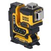 Laser čiarový 3x360° zelený laser s dialkovým ovládaním 18V kufor 1x2,0Ah DEWALT DCLE34035D1