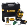 Laser čiarový 3x360° zelený laser s dialkovým ovládaním 18V kufor 1x2,0Ah DEWALT DCLE34035D1
