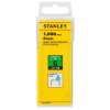 Spony nerezové 6mm (1/4") typ G 4/11/140 1000ks STANLEY TRA704SST-0