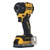 Uťahovač rázový hydraulický 1/4" 56Nm 18V XR PowerStack 2x1,7Ah Tstak bezuhlíkový DEWALT DCF870E2T