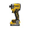 Uťahovač rázový 1/4" 250Nm 18V XR PowerStack 2x1,7Ah bezuhlíkový DEWALT