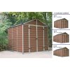 záhradný domček Palram Skylight 8x8 hnedý
