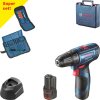 Set Bosch GSR 120-LI, kufor + 23 ks príslušenstva - 06019G8002