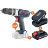 Aku vŕtací skrutkovač s príklepom BSB 18-201-30K s akumulátormi a nabíjačkou  + 9 mm nôž odlamovací, plastový