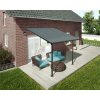hliníková (montovaná) pergola Palram - Canopia Capri 3000 antracit 3 x 3  + 9 mm nôž odlamovací, plastový