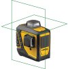 Krížový laser CL2D-G 2 x 360° so zeleným lúčom NIVEL SYSTEM