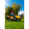 trávny traktor Riwall PRO RLT 92 TRD so zadným vyhadzovaním a mechanickou prevodovkou  + elektrocentrála SG 1000 GRÁTIS