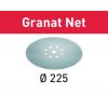Festool Sieťové brúsne prostriedky STF D225 P150 GR NET/25 Granat Net