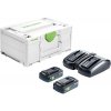 Festool Energetická súprava SYS 18V 2x4,0/TCL 6 DUO