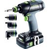 Festool Akumulátorový vŕtací skrutkovač T 18+3 HPC 4,0 I-Set