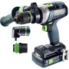 Festool Akumulátorový vŕtací skrutkovač TDC 18/4 5,0/4,0 I-Set QUADRIVE