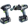 Festool Skrutkovací a vŕtacia sada TID 18 5,0/4,0-Set TPC 18/4