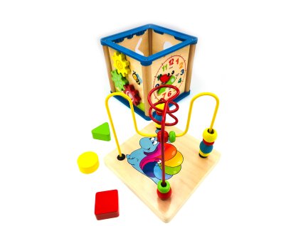 129809 5 intearaktivni drevena kostka s koralky