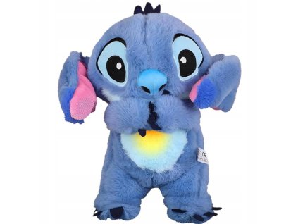 uklidnujici-plysova-hracka-s-hudbou-a-svetlem-lilo-a-stitch--30-cm-