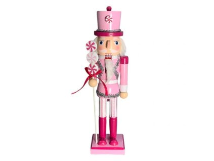 vanocni-dekorace-louskacek-ruzovy-s-lizatky--35-cm-
